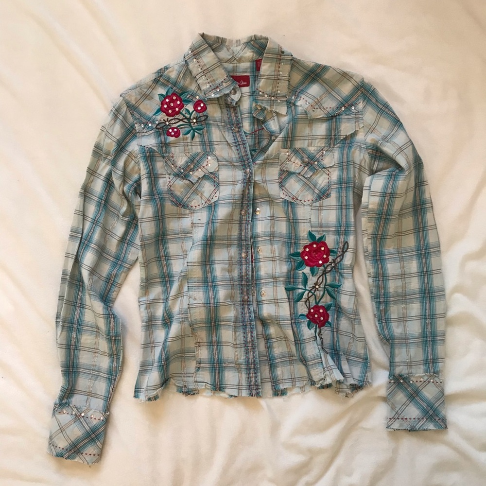 Plaid Button Down Shirt